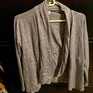 Light wool cardigan, size small